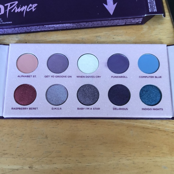 Urban Decay x Prince Let’s Go Crazy 10 Pan Eyeshadow Palette 7.5g NIB - Picture 6 of 13